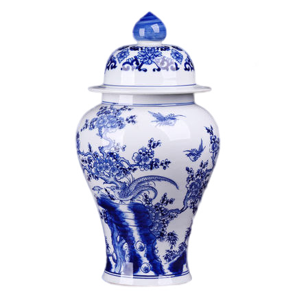 Kompatibelt porslin till Jahrriesnge blue and white vase cna1333 Kompatibelt porslin Jahrriesnge till blue and white vase cna1333