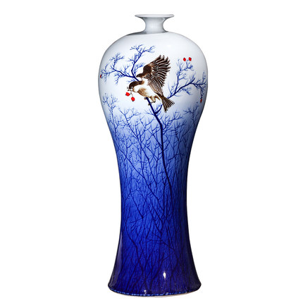 Kompatibelt porslin till Jahrriesnge birds trees vase cna1350 Kompatibelt porslin Jahrriesnge till birds trees vase cna1350