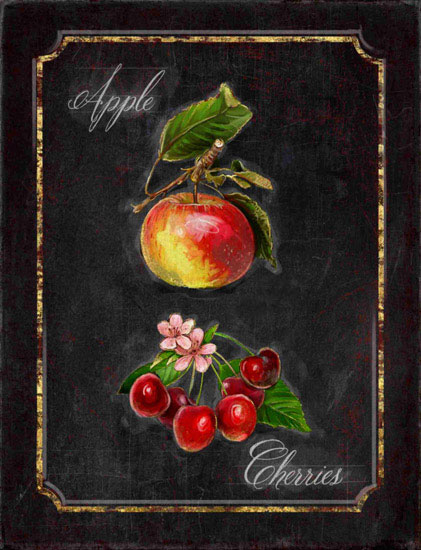 Kompatibelt Fortfarande liv till Jahrriesnge apple-cherries-lpf00444 Kompatibelt Fortfarande liv Jahrriesnge till apple-cherries-lpf00444