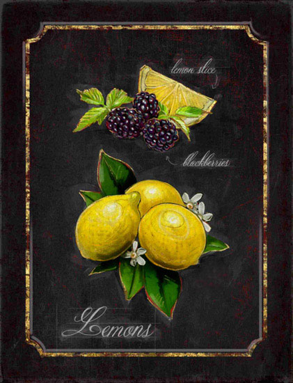 Kompatibelt Fortfarande liv till Jahrriesnge mulberries-lemon-lpf00445 Kompatibelt Fortfarande liv Jahrriesnge till mulberries-lemon-lpf00445