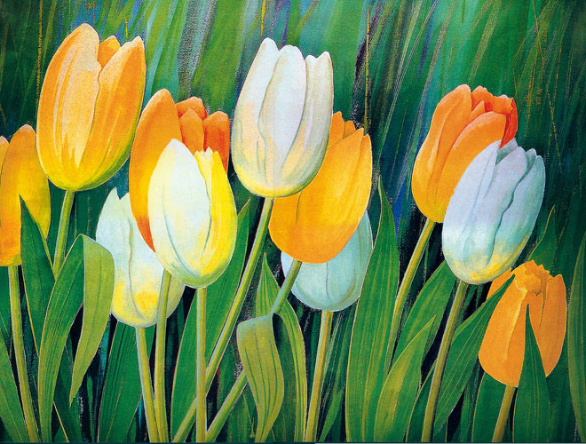 Kompatibelt Blommig till JAHRRIESNGE tulip lpf04392 Kompatibelt Blommig JAHRRIESNGE till tulip lpf04392