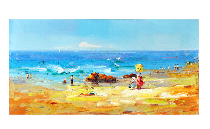 Kompatibelt Landskap JAHRRIESNGE  till beach lpf08695 