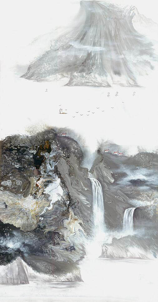 Kompatibelt Landskap till JAHRRIESNGE waterfall lpf09564 Kompatibelt Landskap JAHRRIESNGE till waterfall lpf09564