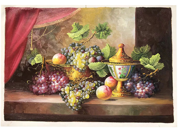 Kompatibelt Fortfarande liv till Jahrriesnge vase-fruits-lpg0880 Kompatibelt Fortfarande liv Jahrriesnge till vase-fruits-lpg0880