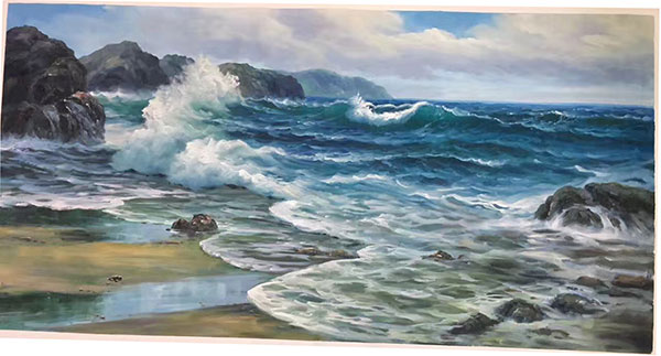 Kompatibelt Landskap till JAHRRIESNGE choppy-surf-lpg1063 Kompatibelt Landskap JAHRRIESNGE till choppy-surf-lpg1063