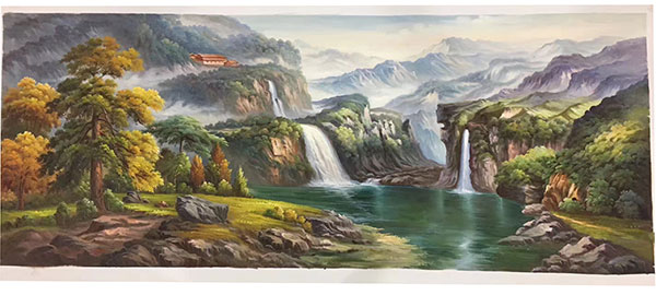 Kompatibelt Landskap till JAHRRIESNGE waterfall-lpg1180 Kompatibelt Landskap JAHRRIESNGE till waterfall-lpg1180
