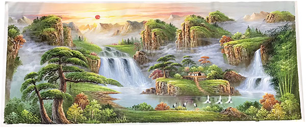 Kompatibelt Landskap till JAHRRIESNGE waterfall-lpg1196 Kompatibelt Landskap JAHRRIESNGE till waterfall-lpg1196