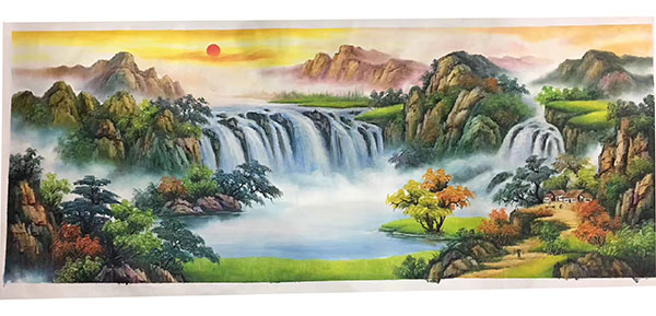 Kompatibelt Landskap till JAHRRIESNGE waterfall-lpg1198 Kompatibelt Landskap JAHRRIESNGE till waterfall-lpg1198