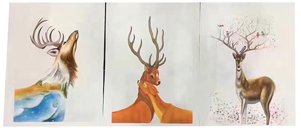 Kompatibelt djur till Jahrriesnge mixed-deers-lpg1332 Kompatibelt djur Jahrriesnge till mixed-deers-lpg1332