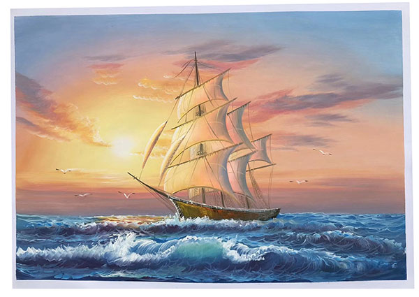 Kompatibelt Landskap till JAHRRIESNGE sailboat-lpg1687 Kompatibelt Landskap JAHRRIESNGE till sailboat-lpg1687