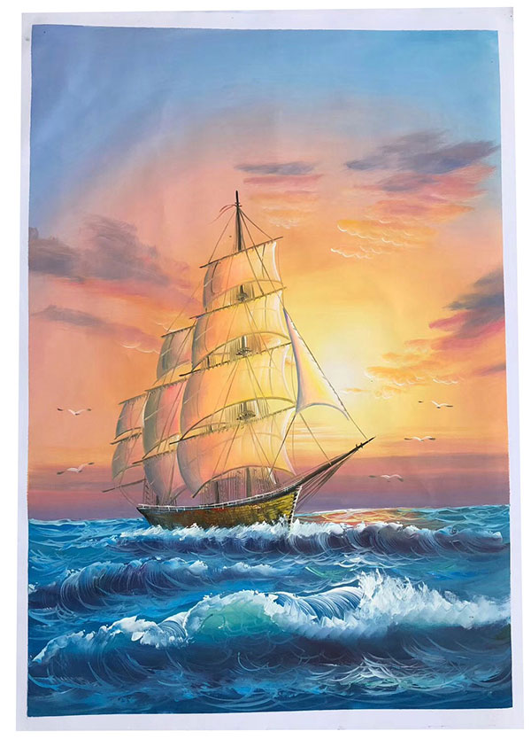 Kompatibelt Landskap till JAHRRIESNGE sailboat-lpg1690 Kompatibelt Landskap JAHRRIESNGE till sailboat-lpg1690