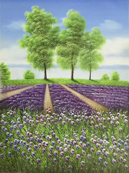 Kompatibelt Landskap till JAHRRIESNGE lavender-lpg1707 Kompatibelt Landskap JAHRRIESNGE till lavender-lpg1707