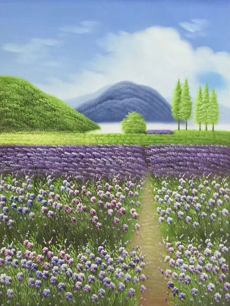 Kompatibelt Landskap till JAHRRIESNGE lavender-lpg1709 Kompatibelt Landskap JAHRRIESNGE till lavender-lpg1709