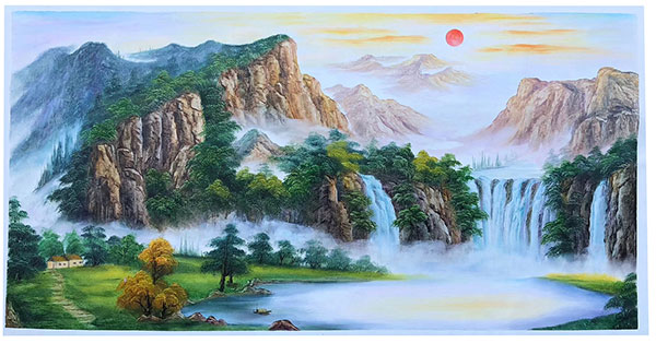 Kompatibelt Landskap till JAHRRIESNGE waterfall-lpg1769 Kompatibelt Landskap JAHRRIESNGE till waterfall-lpg1769