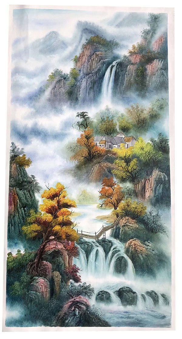 Kompatibelt Landskap till JAHRRIESNGE waterfall-lpg1779 Kompatibelt Landskap JAHRRIESNGE till waterfall-lpg1779