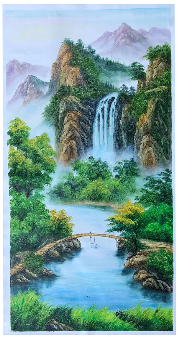 Kompatibelt Landskap till JAHRRIESNGE waterfall-lpg1839 Kompatibelt Landskap JAHRRIESNGE till waterfall-lpg1839