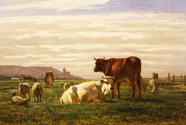 Kompatibelt Landskap till JAHRRIESNGE cow lpg2378 Kompatibelt Landskap JAHRRIESNGE till cow lpg2378