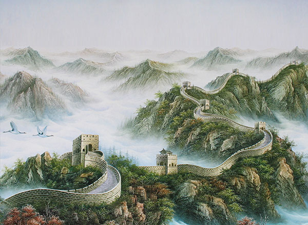 Kompatibelt Landskap till JAHRRIESNGE The great wall lpg2391 Kompatibelt Landskap JAHRRIESNGE till The great wall lpg2391