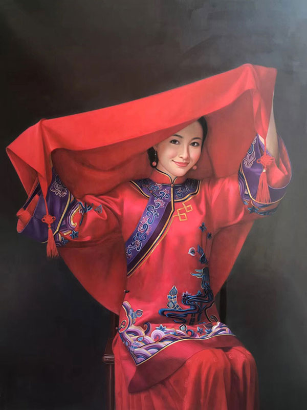Kompatibelt Porträtt till Jahrriesnge chinese lady lpg2659 Kompatibelt Porträtt Jahrriesnge till chinese lady lpg2659
