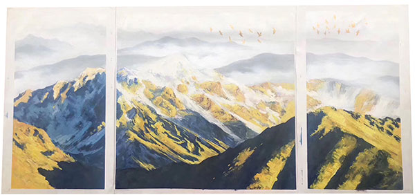 Kompatibelt djur till Jahrriesnge mixed birds and mountains lpg2696 Kompatibelt djur Jahrriesnge till mixed birds and mountains lpg2696